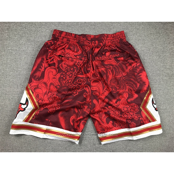 Short Chicago Bulls Special Year of The Tiger Rouge